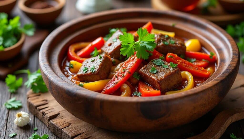 découvrez l'axoa de veau, un plat emblématique du pays basque : délicieusement épicé, riche en saveurs et idéal pour surprendre vos convives. à déguster sans attendre !