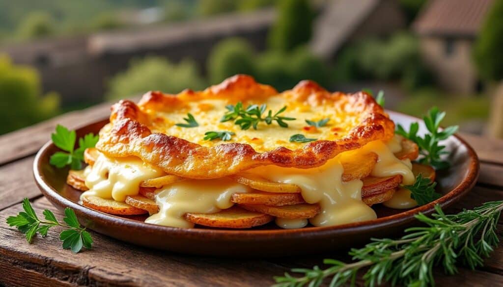 découvrez la truffade auvergnate, un plat traditionnel qui marie à la perfection la générosité des pommes de terre et le fondant du fromage. une recette incontournable pour les amateurs de cuisine authentique et gourmande !