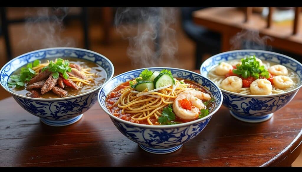 découvrez les trois styles incontournables des nouilles chinoises : lanzhou, pékin et canton. apprenez à les reconnaître et à les savourer pour une expérience culinaire authentique.