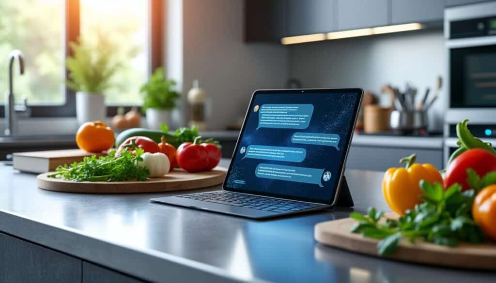 découvrez comment la cuisine et l'intelligence artificielle se rencontrent pour faciliter la planification de vos menus grâce à chatgpt, l'outil innovant qui vous assiste au quotidien.