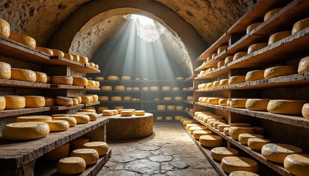 découvrez l'histoire fascinante des caves de roquefort-sur-soulzon et plongez au cœur du mythe du célèbre fromage, entre tradition et savoir-faire exceptionnel.