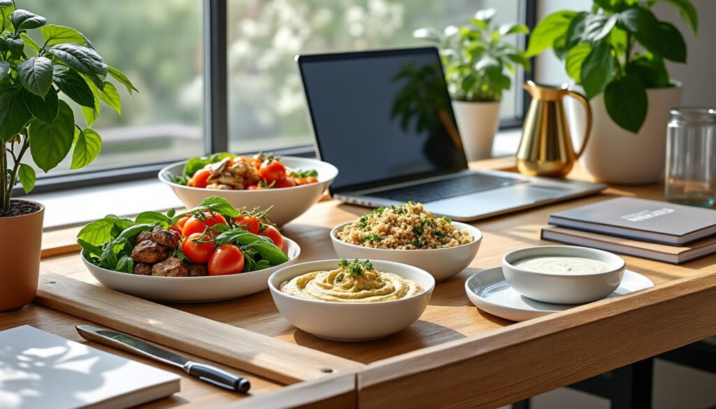 découvrez une cuisine nomade au bureau avec des menus froids délicieusement inspirés par ottolenghi, alliant fraîcheur et saveurs méditerranéennes pour vos pauses déjeuner.