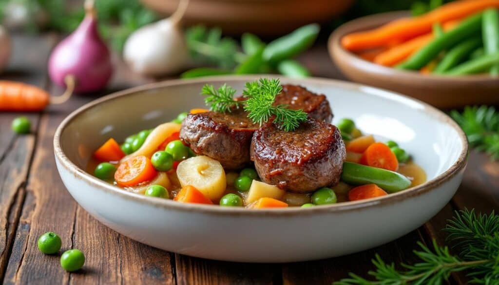 découvrez notre recette facile et parfumée de navarin d’agneau, le plat de printemps idéal pour régaler toute la famille avec des saveurs fraîches et gourmandes.