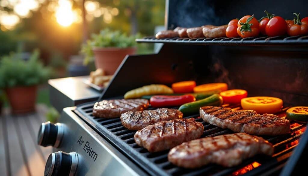 optimisez votre barbecue en maîtrisant précisément les arrivées d'air du gril pour réduire la consommation de charbon tout en obtenant des grillades parfaitement cuites.