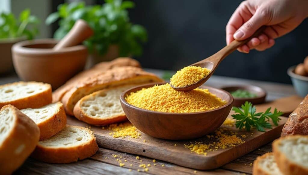 découvrez comment transformer le pain rassis en chapelure dorée, un liant économique et écologique pour une cuisine anti-gaspillage savoureuse.