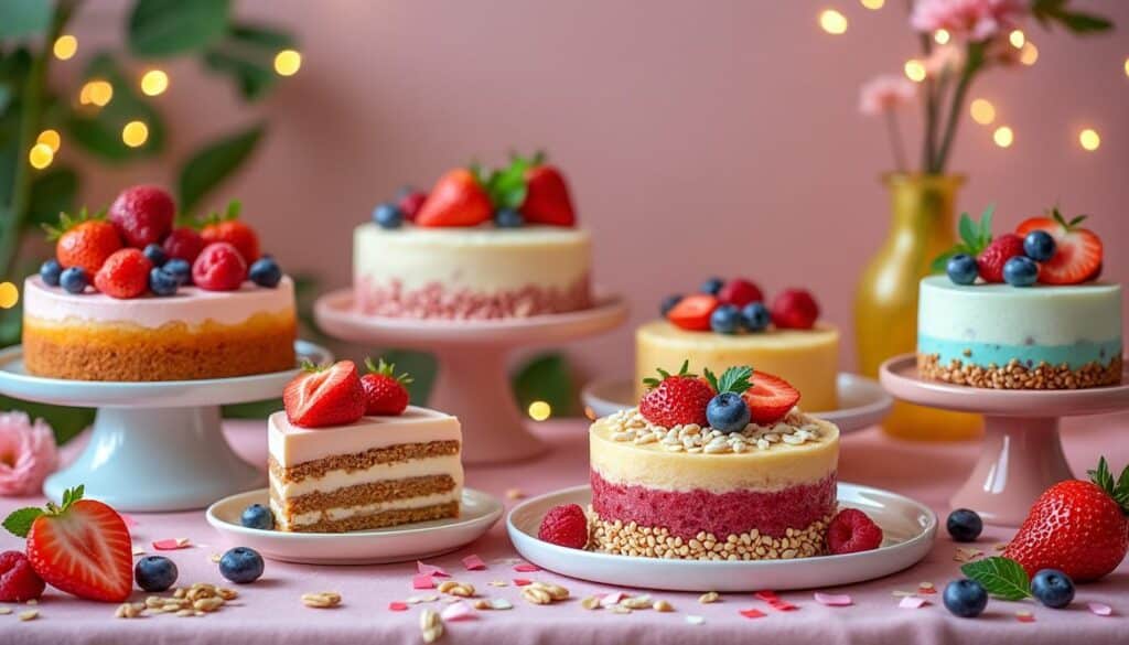 découvrez comment allier plaisir et maintien de la ligne grâce aux gâteaux healthy, des desserts savoureux et équilibrés pour toutes vos fêtes.