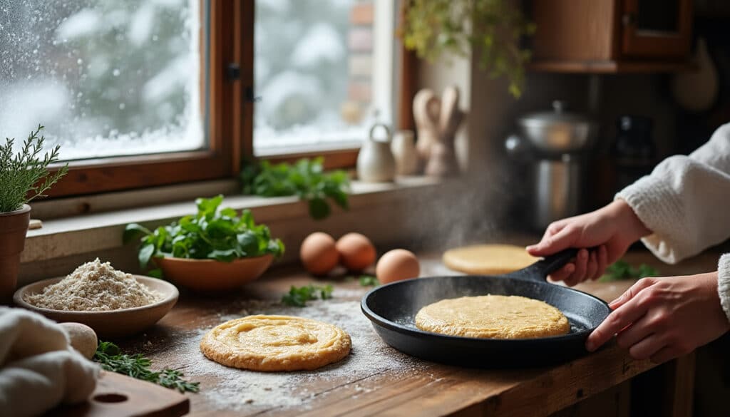 découvrez comment préparer de délicieuses galettes de sarrasin réconfortantes, parfaites pour affronter le froid de l'hiver, tout en respectant un régime sans gluten.