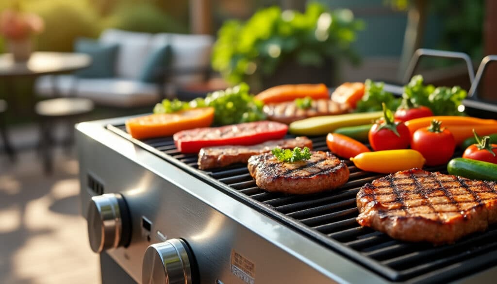 découvrez pourquoi la cuisson sur plancha est meilleure que la flamme directe pour protéger les estomacs sensibles lors de vos barbecues et grillades.