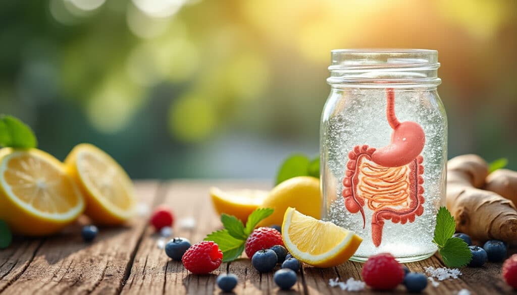 découvrez comment la fermentation maison du kéfir d'eau favorise la régénération de la flore intestinale, idéale pour apaiser et renforcer les intestins fragiles.