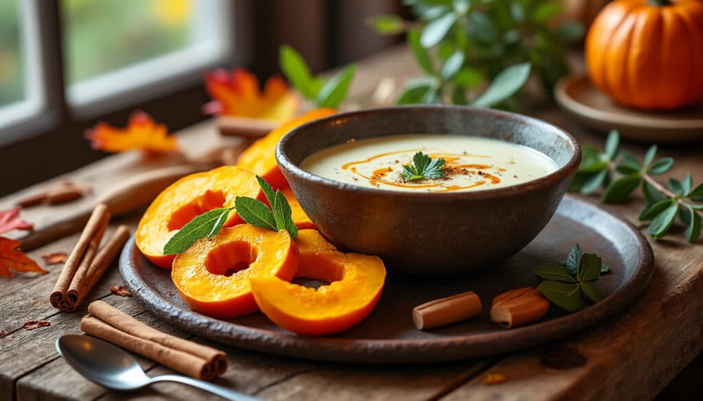 découvrez comment intégrer des veloutés de courge rôtie à vos menus automnaux de batch cooking pour des repas réconfortants et savoureux tout au long de la saison.
