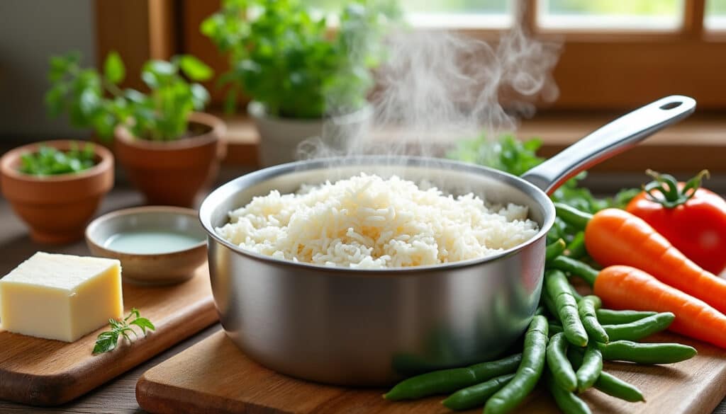 découvrez comment utiliser le petit-lait issu du fromage pour cuire le riz et enrichir un régime lacto-végétarien tout en adoptant une cuisine anti-gaspillage savoureuse et responsable.