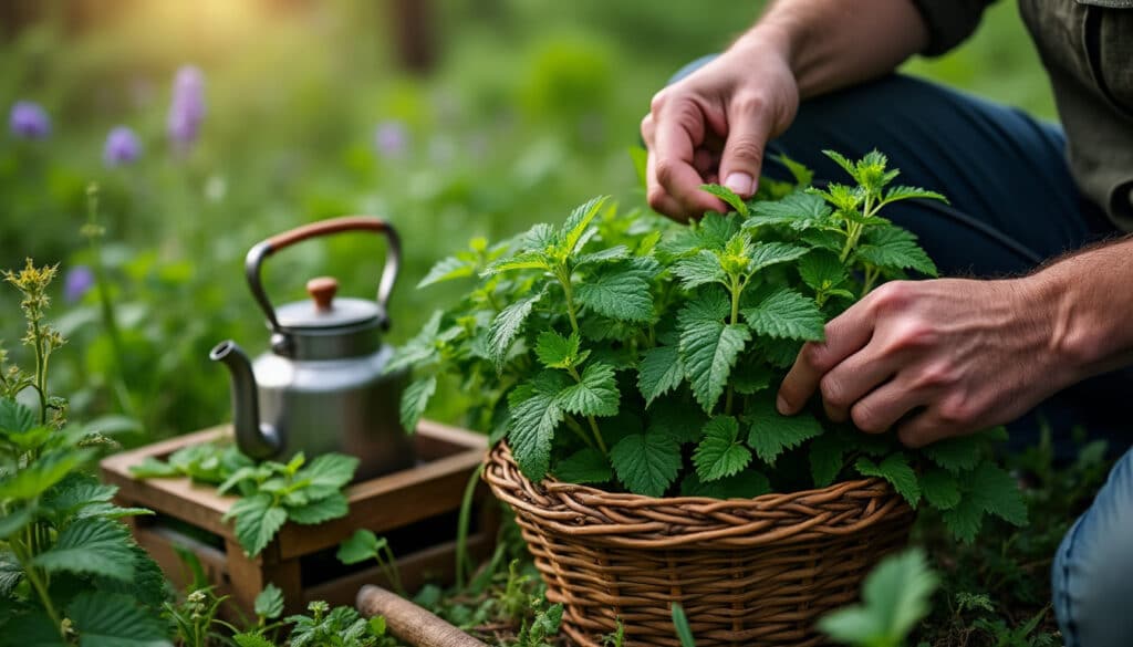 découvrez comment transformer la récolte d'orties sauvages en un pesto gratuit et savoureux, un geste malin et rebelle pour cuisiner à petit budget.