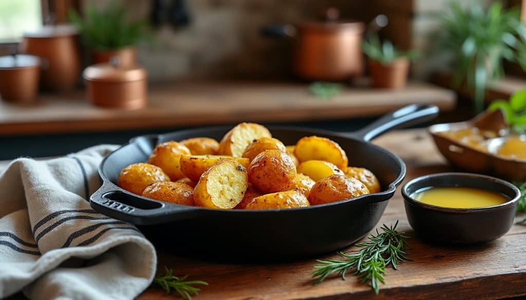 découvrez comment récupérer le gras de canard confit pour rôtir des pommes de terre, un classique périgourdin qui sublime vos plats tout en pratiquant la cuisine anti-gaspillage.