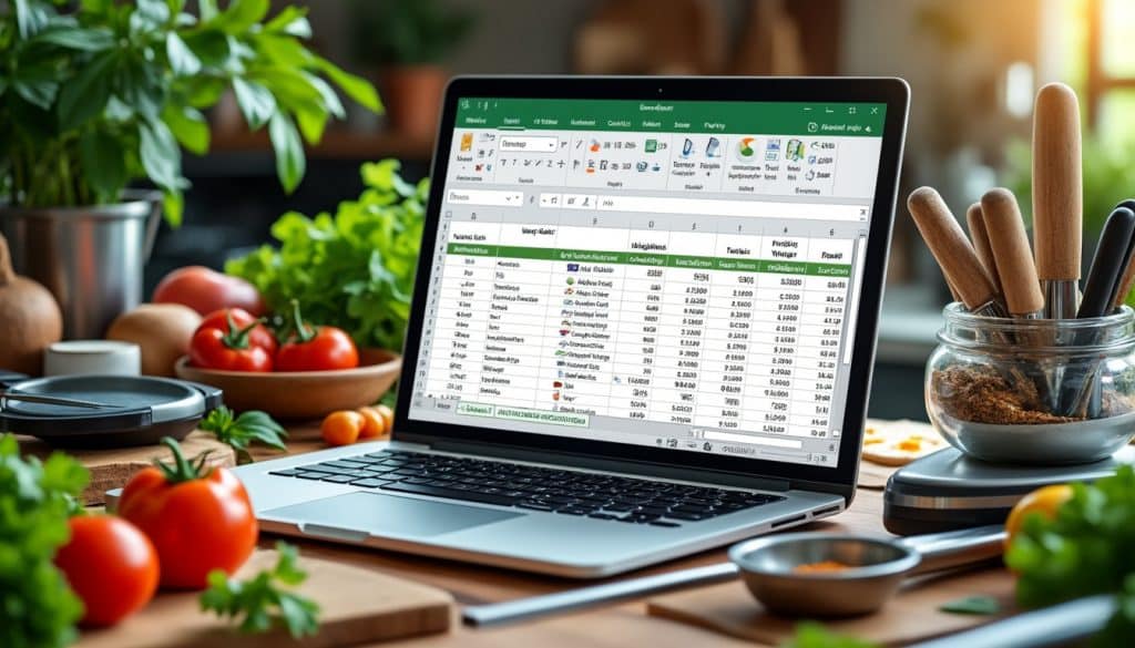découvrez comment un tableau excel détaillant le coût au gramme vous permet de maîtriser parfaitement le budget de votre cuisine pour une gestion optimale des dépenses.