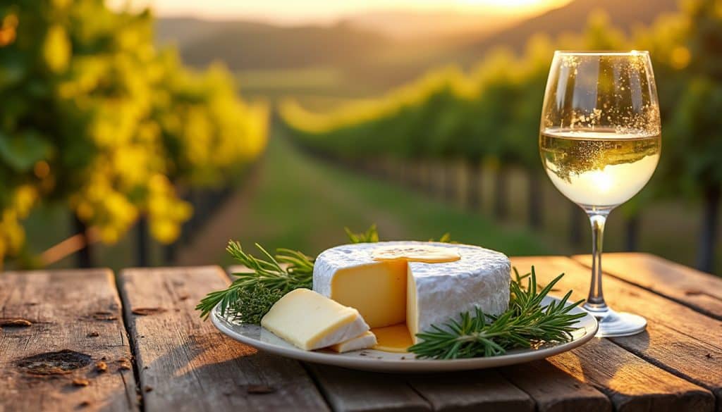 découvrez comment l'association simple d'un fromage de chèvre avec un vin blanc sec de la même région enrichit vos accords mets-vins pour une expérience gustative harmonieuse.