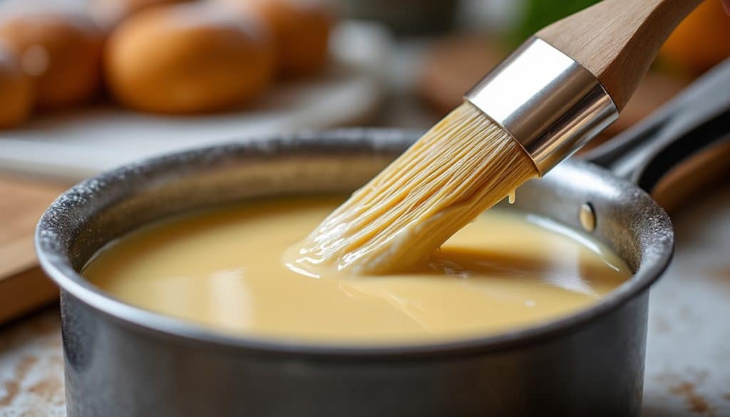 découvrez comment un simple coup de pinceau humide sur les bords de votre casserole évite la cristallisation lors de la préparation de vos pâtisseries maison, pour des résultats toujours parfaits.